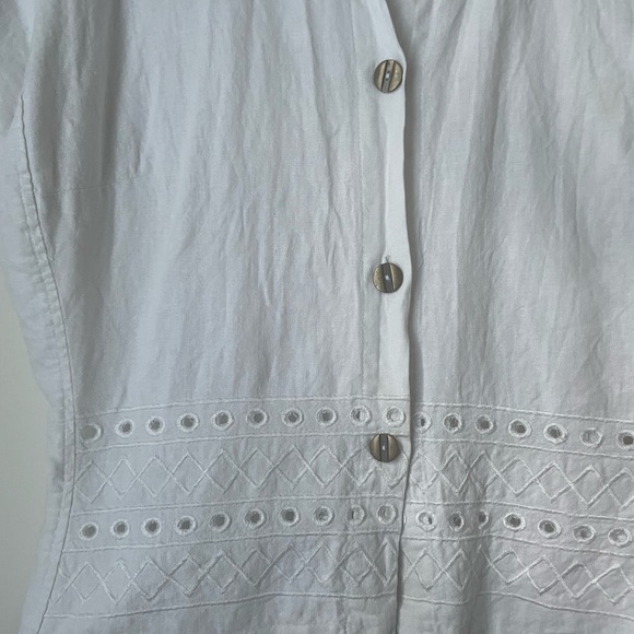 Linen Short sleeve Button down - Picture 4 of 8